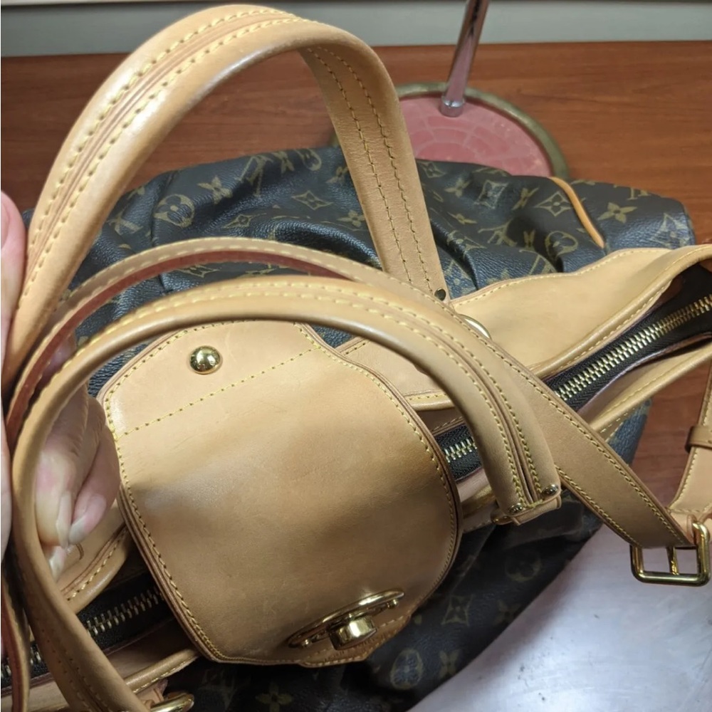Auth Louis Vuitton  Boetie GM Mono Shoulder Bag has all paper work of purchase!! - Picture 10 of 13